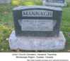 Mannagh, Oswald  - Annie headstone.png